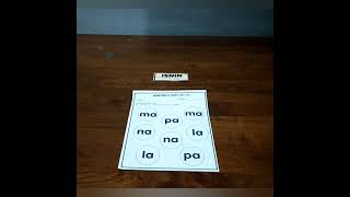 Worksheet : BAHASA MELAYU (APB) - bunyi KV (a)
