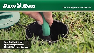 Rain Bird 32HE Rotor Sprinkler System Installation