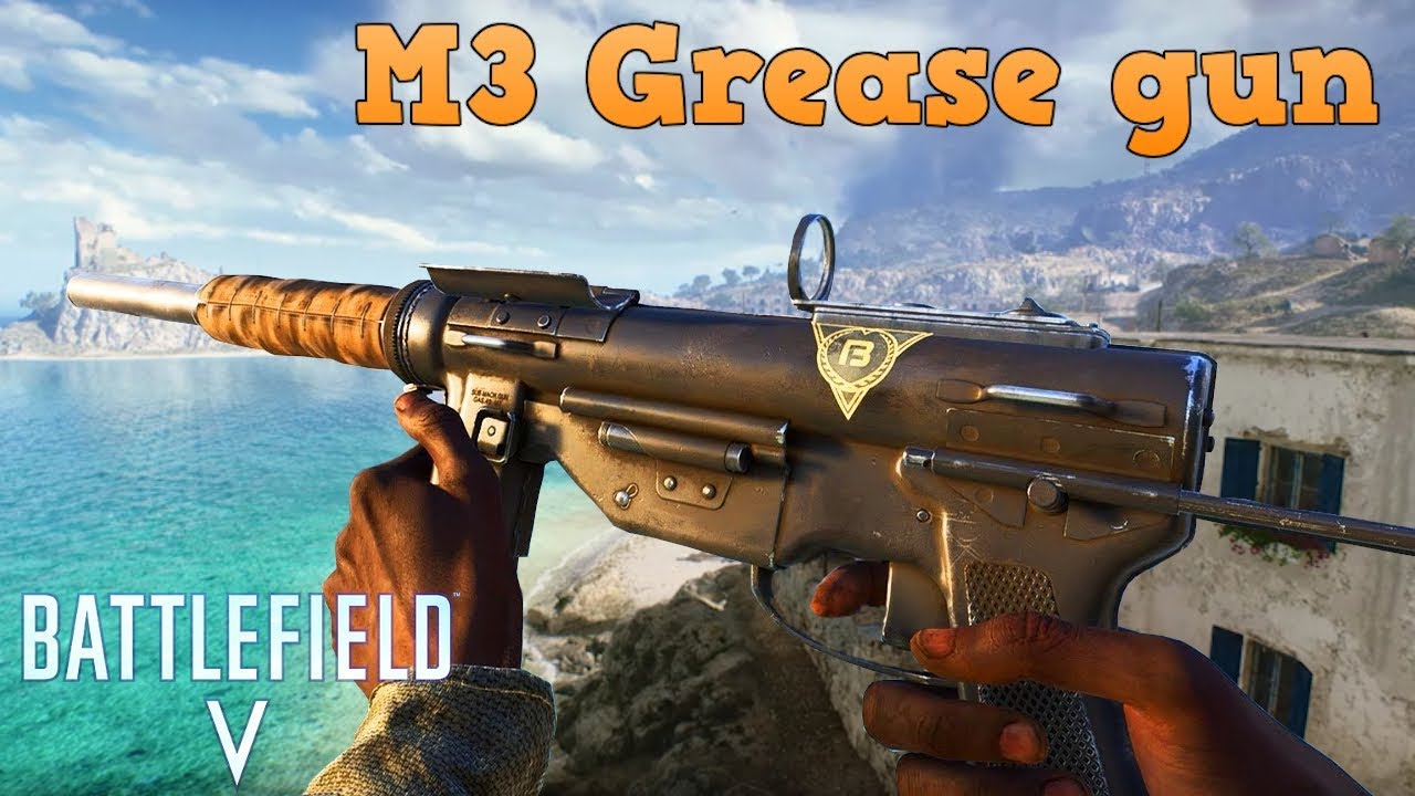M3 grease gun!!!! battlefield 5 YouTube