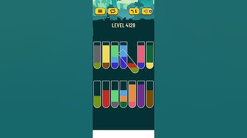 water sort puzzle - level 4129