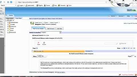 How to setup email accounts from kloxo