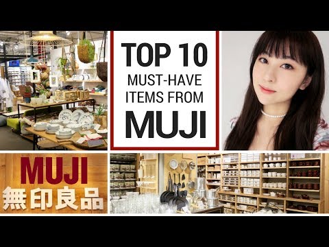 Top 10 Things to Buy at Muji  JAPAN SHOPPING GUIDE 