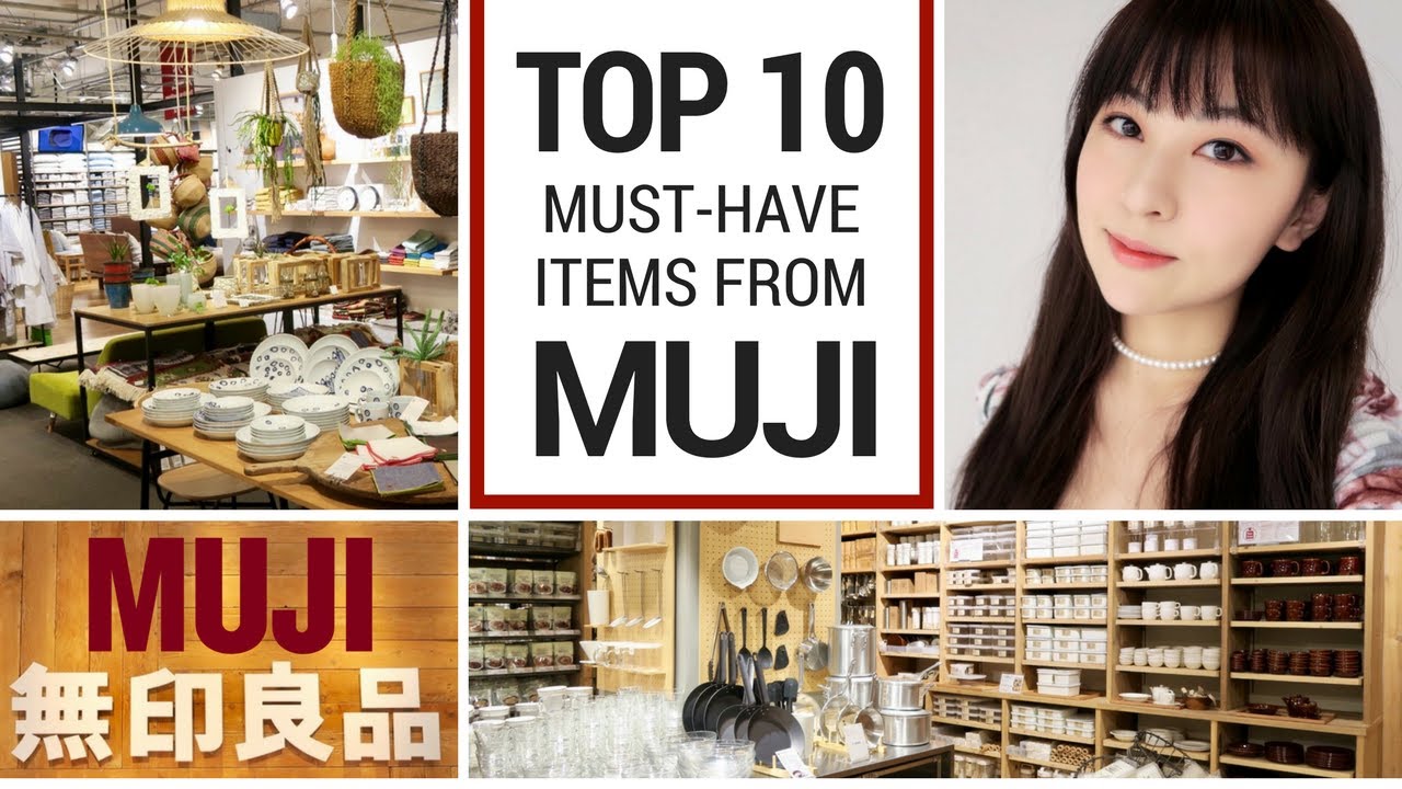 Top 10 Things to Buy at Muji  JAPAN SHOPPING GUIDE 