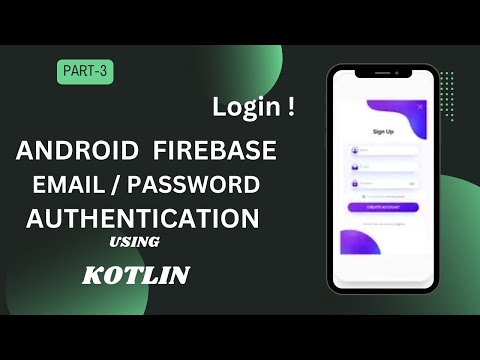 Firebase Authentication in Android Studio l Part #3 l Firebase Login #mstore