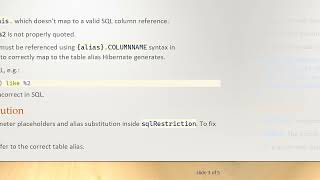How to Use sqlRestriction with trim() in Hibernate Criteria Without SQL Errors