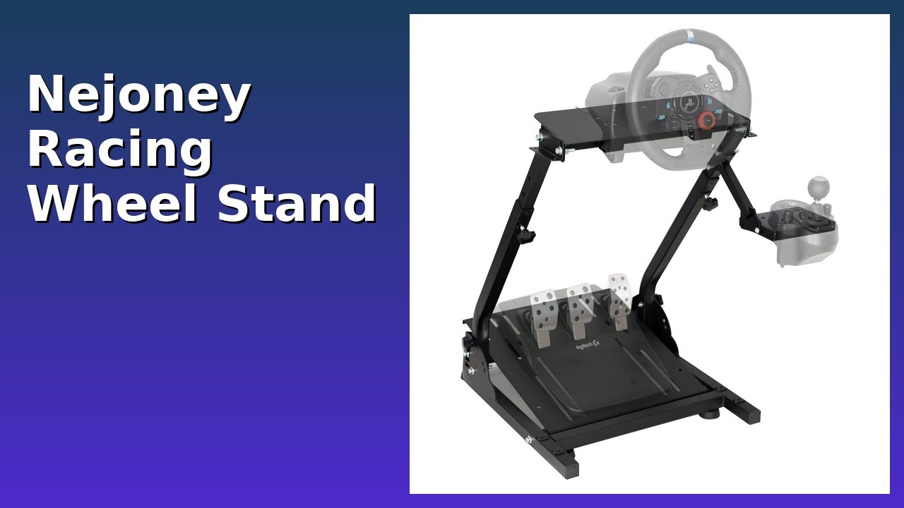 Wheel Stand Racing Events REVIEW (2026): Nejoney Racing Wheel Stand. Features. - YouTube