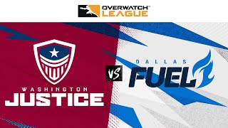 Winners Quarter-Final | @WashingtonJustice vs @DallasFuel  | Playoffs | Day 1