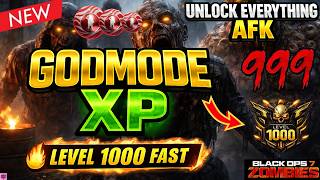 *BROKEN* BO7 SEASON 5 GODMODE XP GLITCH! SOLO AFK INFINITE XP + LEVEL 1000 FAST | BO7 ZOMBIES screenshot 2
