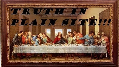 The Last Supper (Truth In Plain Site For 500 Years!!!!) Leonardo da Vinci