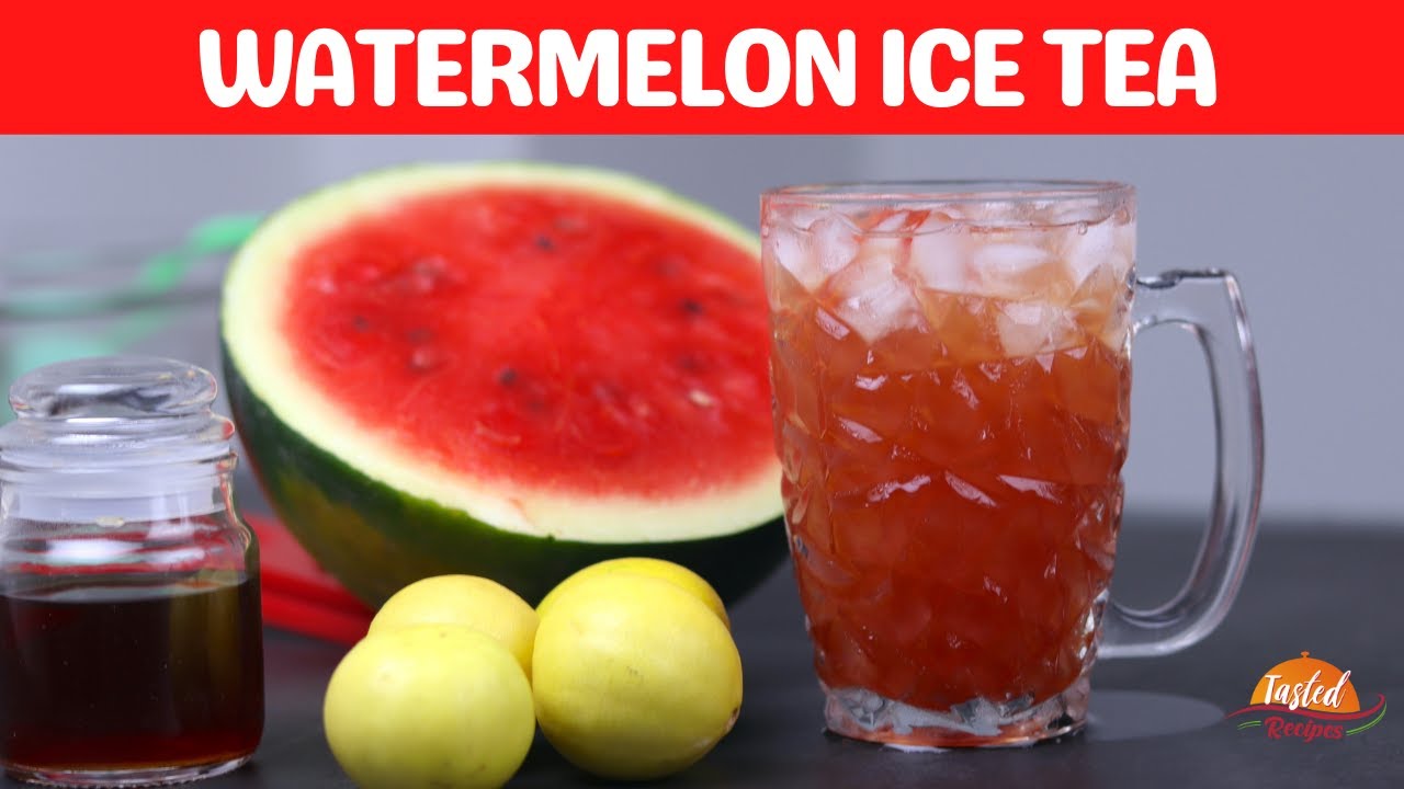 How to Make Watermelon Ice Tea | Tasted Recipes
