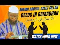 SHEIKH ABDOUL AZEEZ SILLAH MUHAADRRAH AT KANIFING DEEDS IN RAMADAN 2026 
