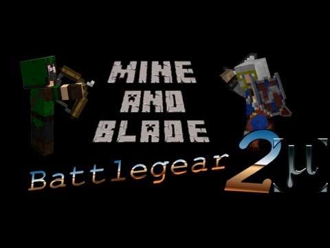 Minecraft Mod Review: Mine And Battle Gear 2 - DUAL WIELD SWORDS! (1.6.