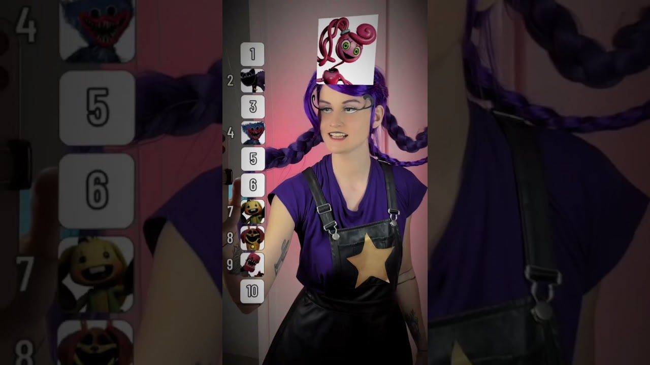 Lily Lovebraids' ranking according to me 🤔 #poppyplaytime #cosplay #lilylovebraids