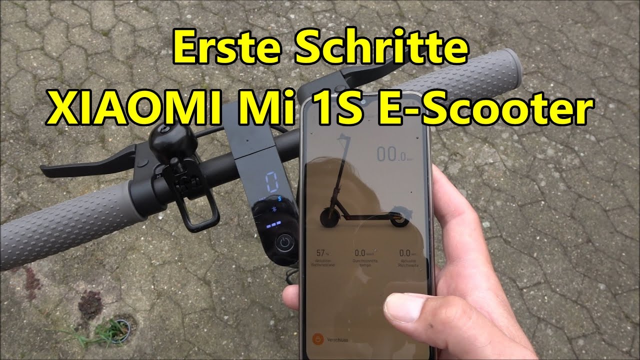 Xiaomi Mi Scooter 1s Bedienungsanleitung