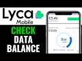 How to Check Lycamobile Data Balance 2026 (QUICKLY)