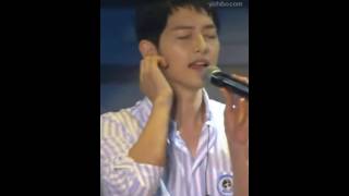 Download Lagu 160527 송중기 Song Joong Ki FM sing '정말 Really' Innocent Man OST 차칸남자 OST MP3