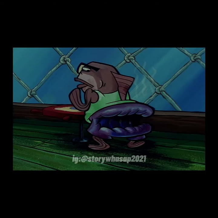 download sad story WhatsApp Squidward 'kenapa saat aku ingin bersenang senang selalu salah'