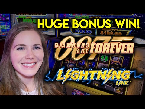 Amazing BONUS WIN! Lightning Link Moon Race Slot Machine!