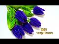 How to Make a Tulip Flower with Pipe Cleaners