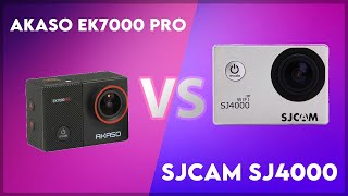 Akaso EK7000 Pro vs Sjcam SJ4000 Technical Comparison