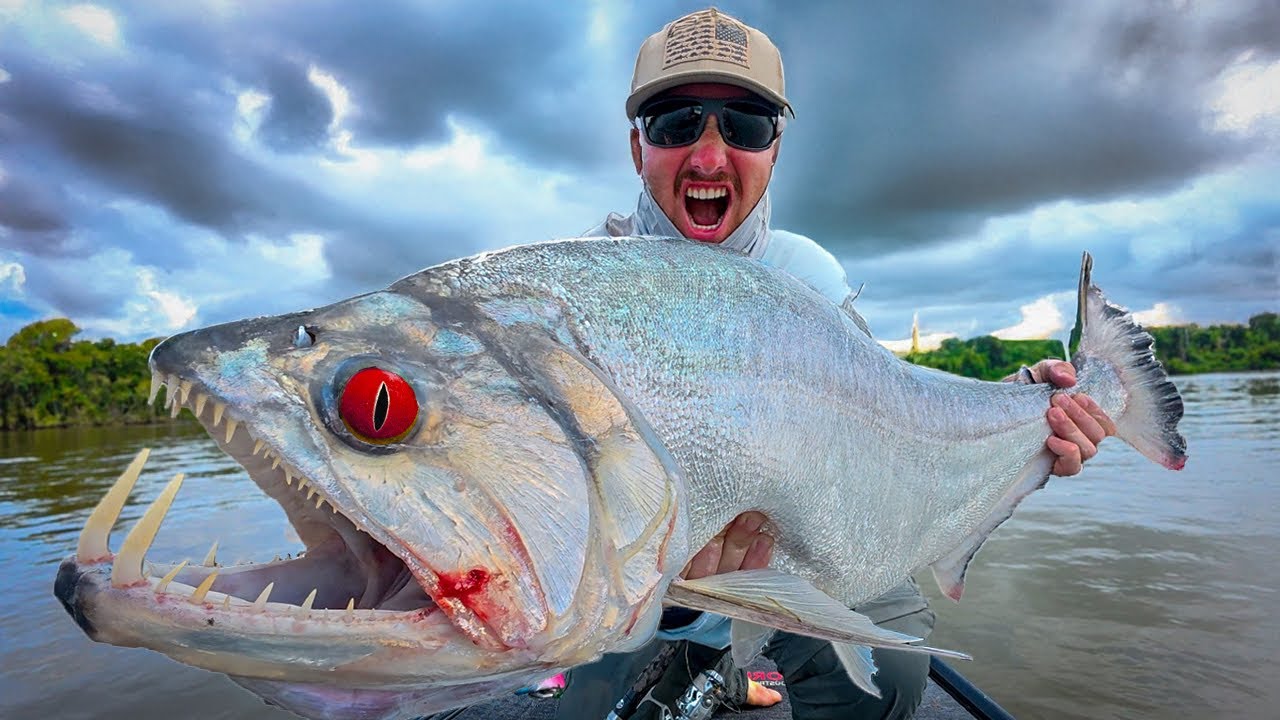 7 Days Hunting the Worlds Fiercest Fish! (Amazon Jungle) - YouTube