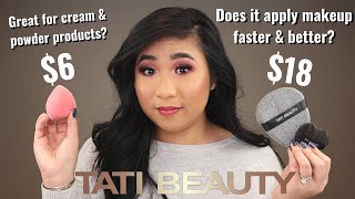Tati Beauty Blendiful VS Juno & Co Microfiber Sponge | Demo & Review