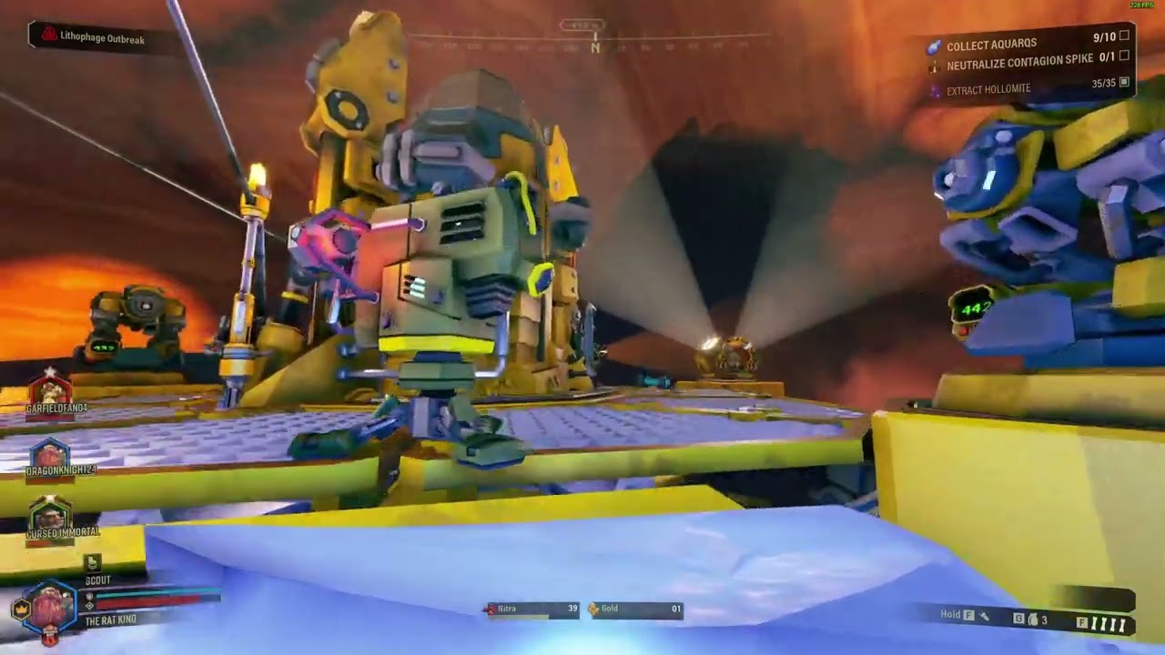 deep rock galactic | point extraction on sandblasted corridors | scout (w/commentary)