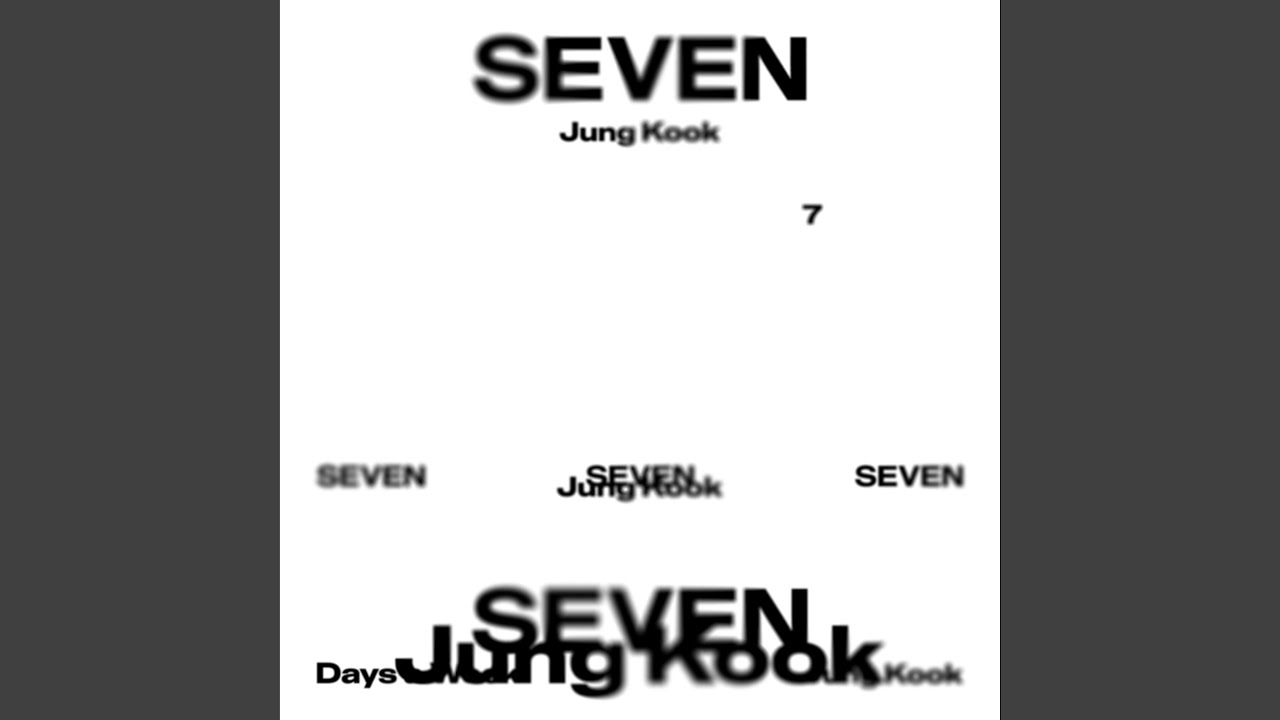 [JUNGKOOK'S PARTS ONLY] 'Seven' Color Coded Lyrics (English)