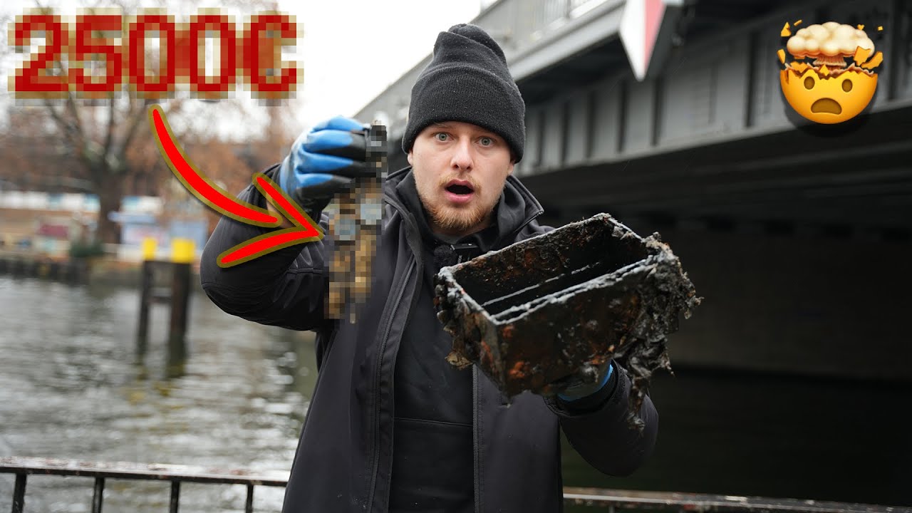 2500 EURO GOLDSCHMUCK in einem MINITRESOR beim MAGNETFISCHEN gefunden!!🤯😳 / Mit Gebrüder Lange