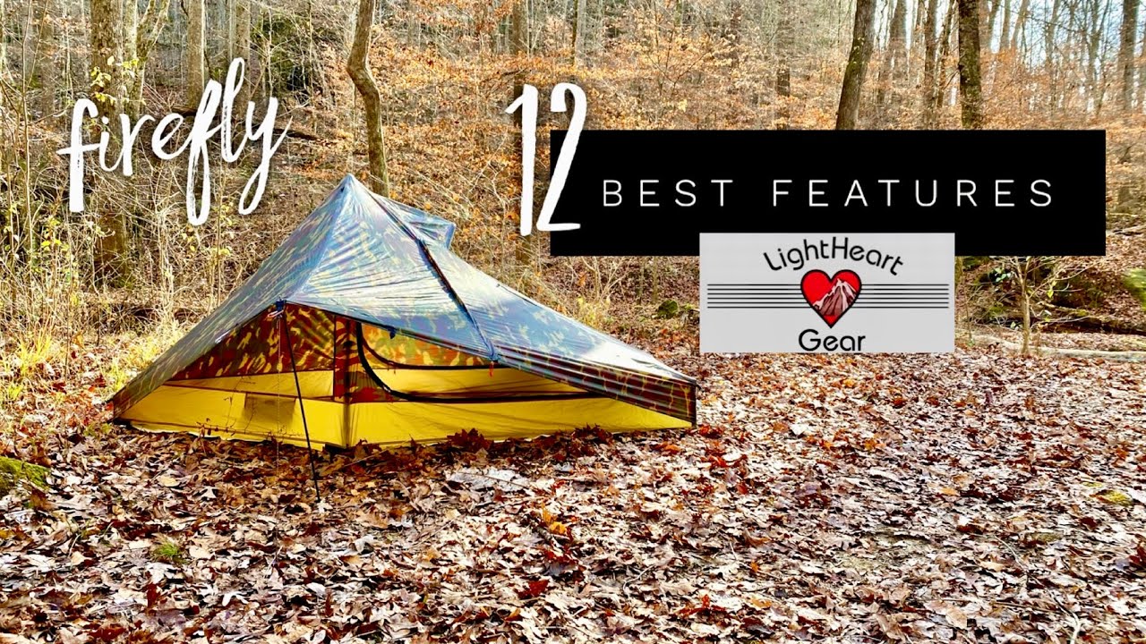 12 Best Features Lightheart Gear Firefly tent ⛺️ YouTube
