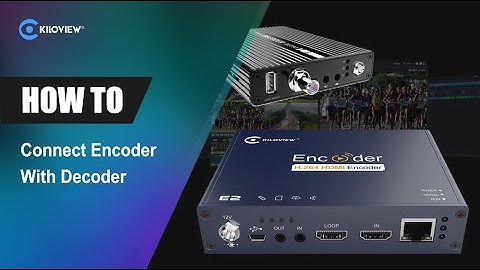 How to connect encoder with decoder