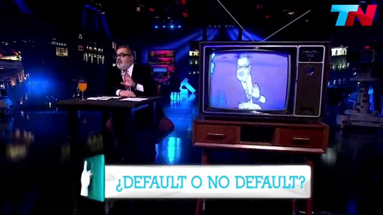 Lanata Explica Qu Es El Default PPT 03 08 2014 YouTube