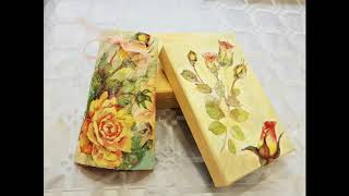 Corso Decoupage  Tegolina più Scatola Medio