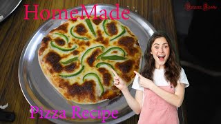 Pizza Recipe - How to cook Pizza at Home in Microwave oven