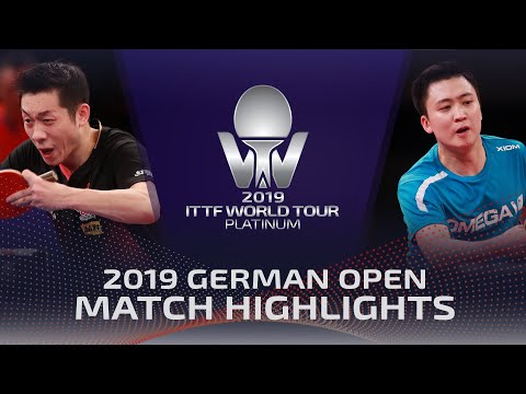 Xu Xin vs Jeoung Youngsik | 2019 ITTF German Open Highlights (1/2)