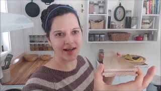 Kitchen COUNTERTOPS with Hickory Flooring: Year 2 Update