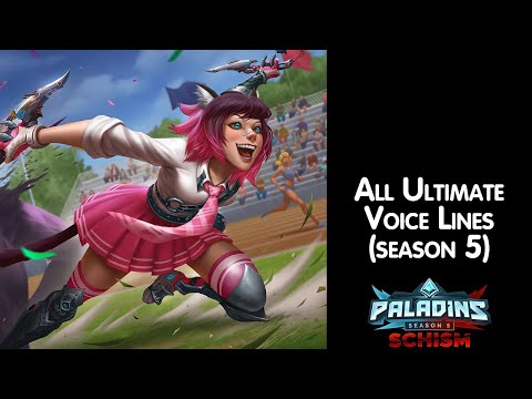 All Ultimate Voice Lines [Paladins] (Season 5)