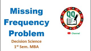 MBA  DS Dual Missing Frequency Problem BPUT  2