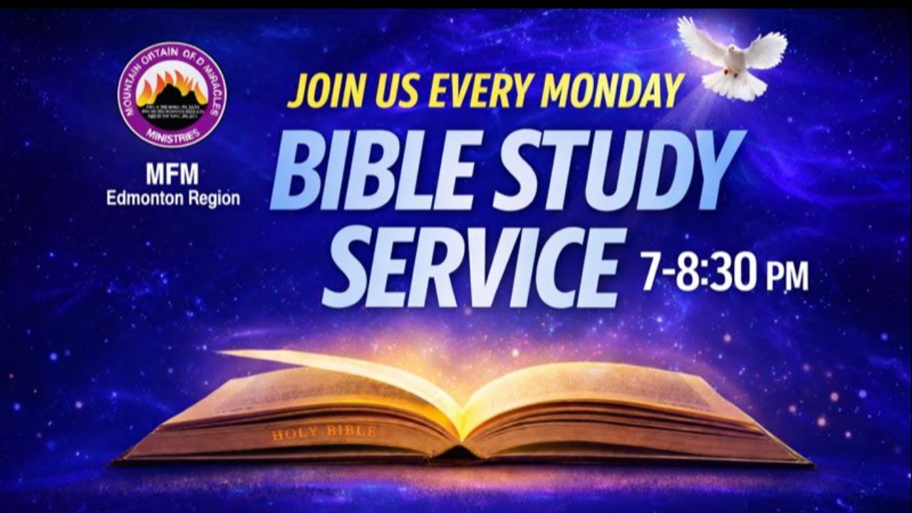 Monday Bible Study Service Online @ MFM Edmonton, UK (09.03.2026 )