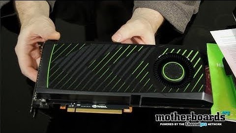 NVIDIA GTX 570 1.25GB Unboxing and First Look