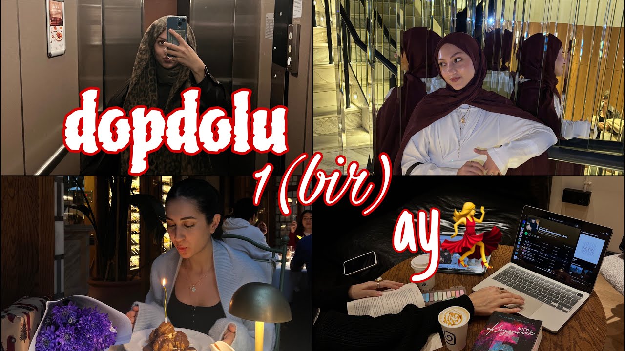 birlikte bir ay geçirelimm🦦| kitap date,şevvalin doğum günü,okul ve iş karmaşası