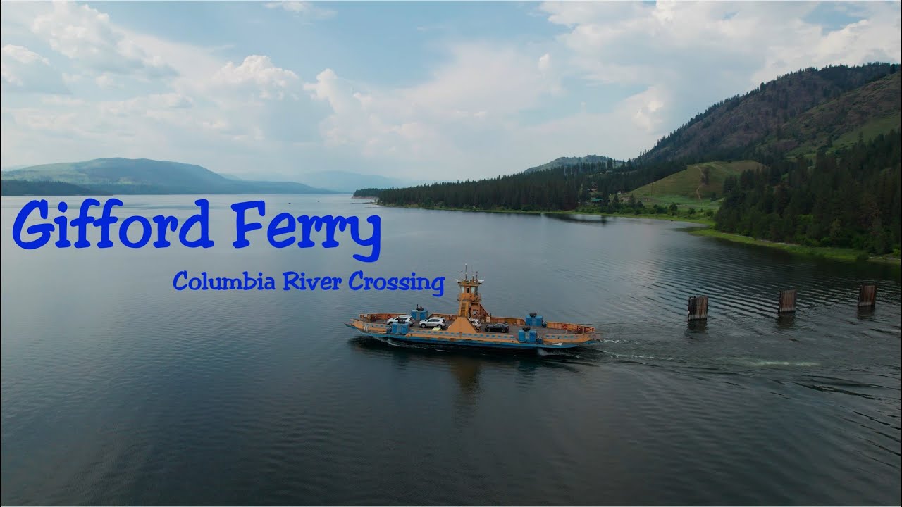 Gifford Ferry Columbia River Crossing Drone Footage Air2S YouTube