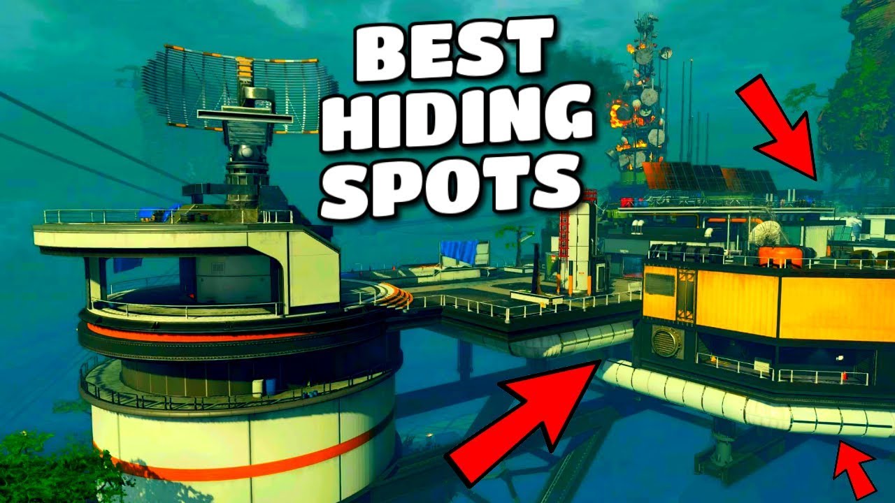 BO4 GLITCHES *NEW* INSANE GLITCH HIDING SPOTS ON FREQUENCY