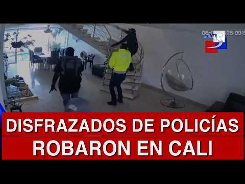 🔴 #ultimahora / Disfrazados de policías robaron en Cali - 14 de Julio de 2026