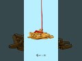 When Food Gets a Little TOO Relieved! 🍟💩😂 #shorts #funnyanimation #asmr #frenchfries #usashorts
