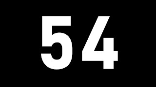 54 Seconds Timer (silent)