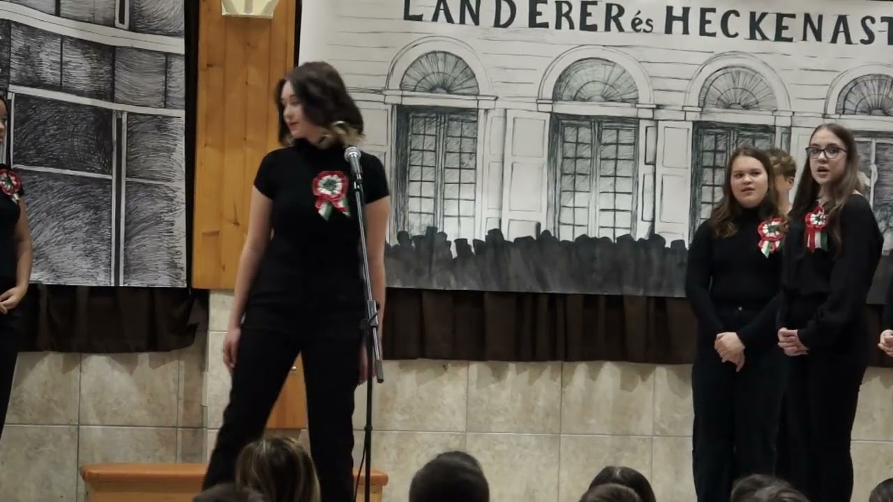 „Arra születtünk...” című ünnepi műsor 1848 március 15. emlékére