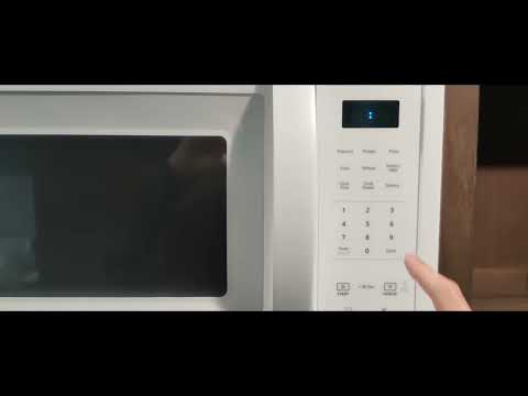How To Set The Time Clock On A Whirlpool WMH31017HW Over The Range Microwave Oven