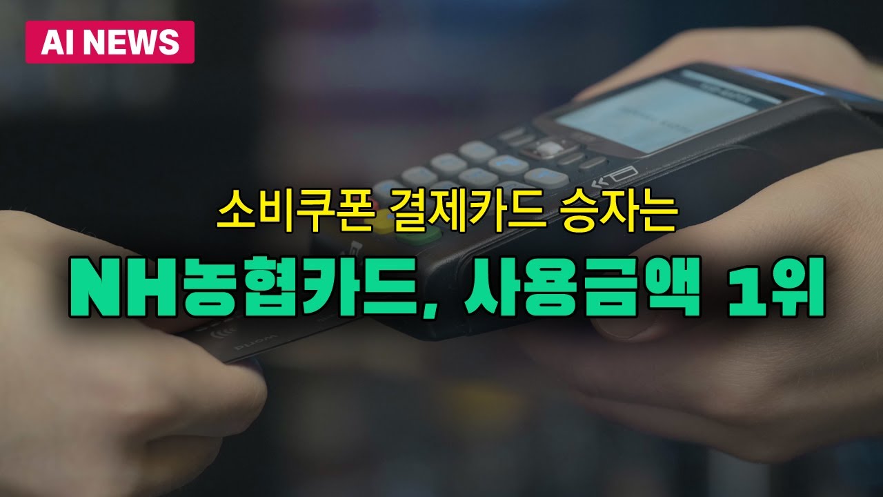 소비쿠폰 결제카드 승자는? - 전자신문