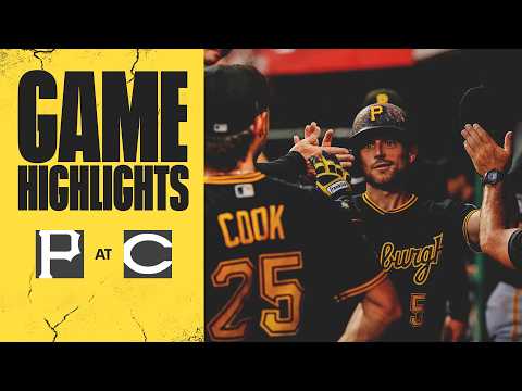 Ashcraft, Mlodzinski Lead Bucs Past Reds | Pirates at Reds Game Highlights (8/1/26)